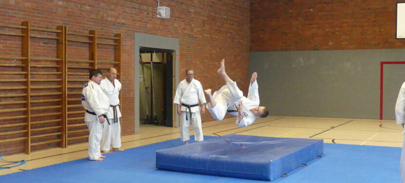 Fallübungen mit den Judokas – 18.05.2025 Fallübungen mit den Judokas – 18.05.2025